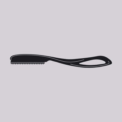 FEATHER. Black